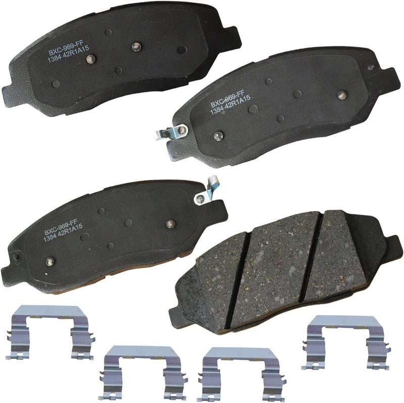 Bendix Premium SBC1384 Ceramic Front Brake Pads for Hyundai Genesis 2011-2009 - Image 1